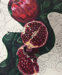 "Pomegranate Reverie Print"
