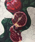 "Pomegranate Reverie Print"