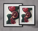 "Pomegranate Reverie Print"